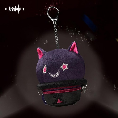 Peripherals|Genshin Impact|Fontaine-Lyney|Daily necessities|Dolls|Magic Show Series Linney's Weird Smiling Cat Cat Hat Slow Rebound Elastic Plush Pinch Fun