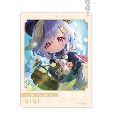 Merchandise | Genshin Impact | Liyue - Qiqi | Ornaments and Decorations | Acrylic Keychain | Moment of Syzygy Series - Character Acrylic Keychain · Qiqi (2022 Version)