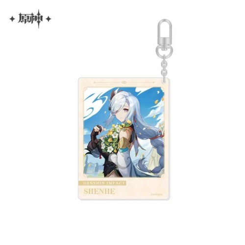 Merchandise | Genshin Impact | Shenhe | Ornaments and Decorations | Acrylic Keychain | Moment of Syzygy Series - Character Acrylic Keychain · Shenhe (2023 Version)