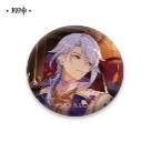 Peripherals|Genshin Impact|Kamisato Ayato|Pendant Ornaments|Metal Badges|Genshin Impact Theme Series Character Tinplate badges-Kamisato Ayato Model