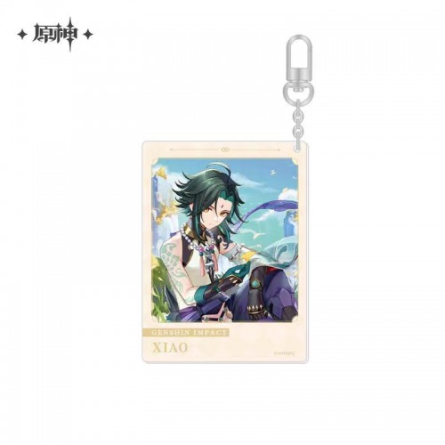 Merchandise | Genshin Impact |Xiao | Ornaments and Decorations | Acrylic Keychain | Moment of Syzygy Series - Character Acrylic Keychain · Xiao (2022 Version)