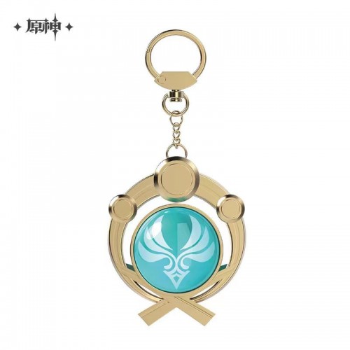 Peripheral|Genshin Impact|Others|Pendant Swinging Piece|Metal Pendant|Genshin Impact Theme Series Eye of God Pendant Inazuma Wind  Element Style