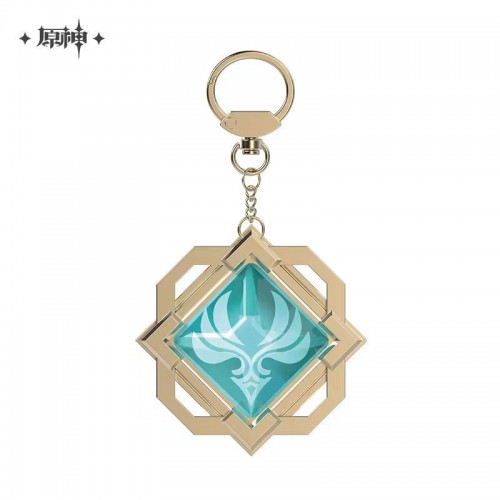 Peripherals|Genshin Impact|Others|Pendant Swinging Parts|Metal Pendants|Genshin Impact Theme Series Eye of God Pendant Liyue Wind Element Style