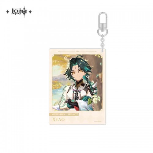 Merchandise | Genshin Impact |Xiao | Ornaments and Decorations | Acrylic Keychain | Moment of Syzygy Series - Character Acrylic Keychain · Xiao (2021 Version)