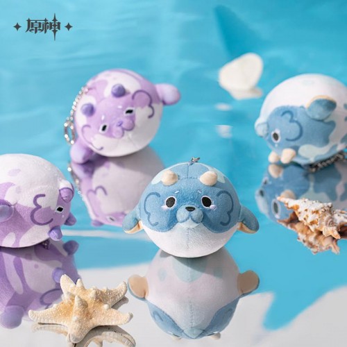 Peripherals|Genshin Impact|Blubber beast|Daily Necessities|Dolls|Original Sea Theme Series Blubber beast Plush Pendant-Blue Style