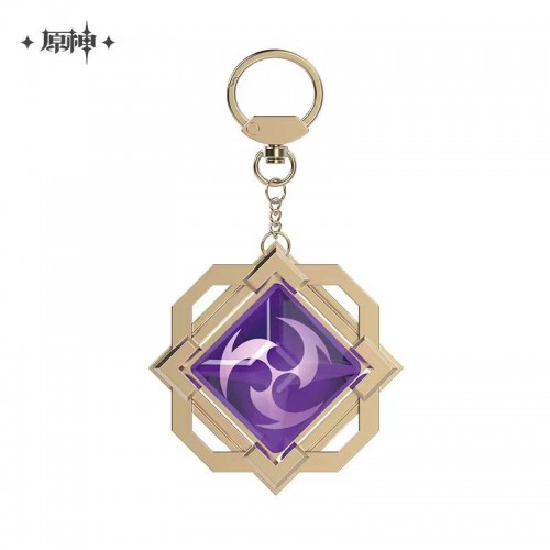 Peripheral|Genshin Impact|Others|Pendant Ornaments|Metal Pendants|2023 Carnival Gathering Series Eye of God Pendant Liyue Thunder Style Elements