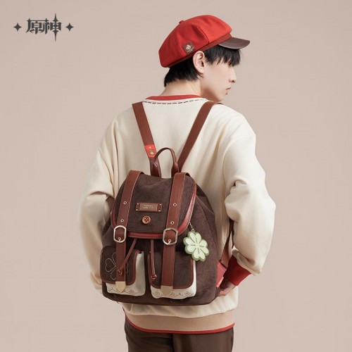 Peripherals | Genshin Impact | Klee | Clothing | Bags | KleeTheme Impression Series - Brown Large Backpack