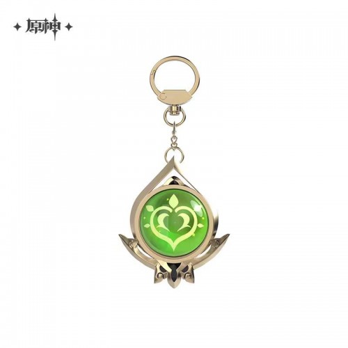 Peripheral|Genshin Impact|Others|Pendant Ornaments|Metal Pendants|2023 Carnival Gathering Series Eye of God Pendant Sumeru Grass Element Style