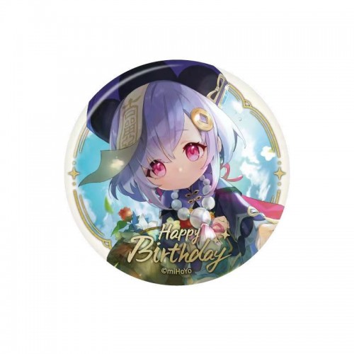 Merchandise | Genshin Impact | Liyue-Qiqi| Ornaments and Decorations | Metal Badge | Moment of Syzygy Series -Qiqi (2022 Version)